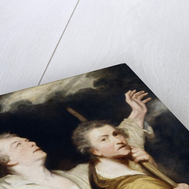 Portrait of the Artist and Thomas Jervais as Adoring Shepherds by Joshua Reynolds
