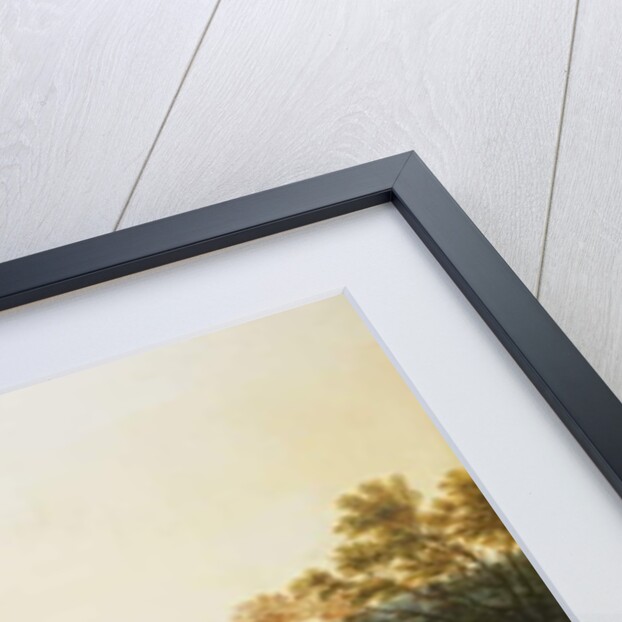 An Extensive View of Chatsworth, Derbyshire from the South-West by Thomas Smith of Derby