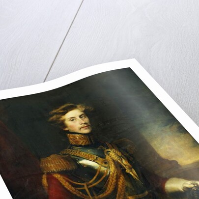 Portrait of Arthur Vansittart, Three-Quarter Length, in the Uniform of the Life Guards by James Godsell Middleton