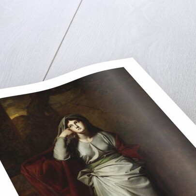 Il Penseroso, or Melancholy: A Female Figure by George Romney