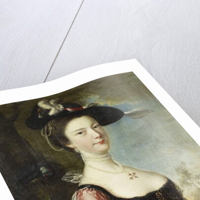 Portrait of His Wife, Anne by Joseph Wright of Derby