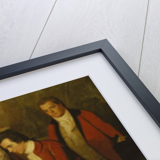 A Group Portrait of a Christening Party by Thomas Hickey