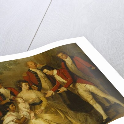 A Group Portrait of a Christening Party by Thomas Hickey