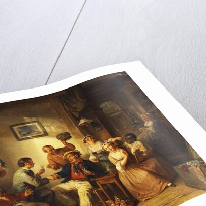 Travellers Resting in a Tavern, 1852 by Frederick Trevelyan Goodall