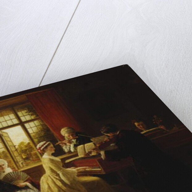 Music at the Parsonage by Frederick Daniel Hardy