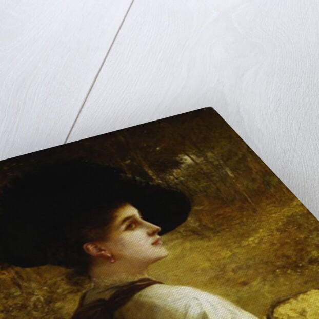 The Basket of Primroses by John-Bagnold Burgess