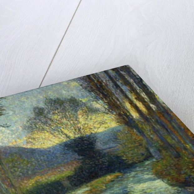 Banks of the River; Au Bord de la Riviere by Henri Jean Guillaume Martin