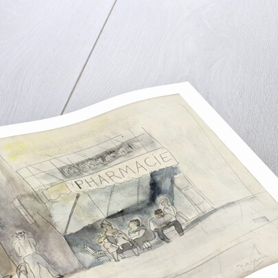 La Pharmacie by Jules Pascin