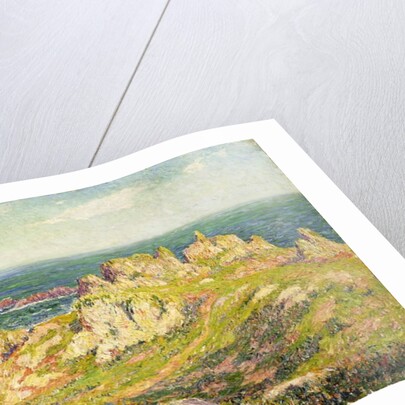 Rocks by the Sea; Rochers au Bord de la Mer by Henry Moret