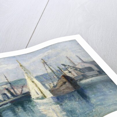 Dieppe, Un Bassin by Maximilien Luce