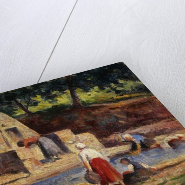 Laundry Maids, Kermouster; Kermouster, Les Lavandieres, 1914-1915 by Maximilien Luce