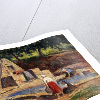 Laundry Maids, Kermouster; Kermouster, Les Lavandieres, 1914-1915 by Maximilien Luce