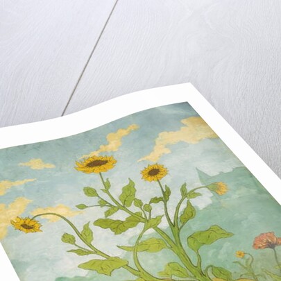 Sunflowers and Poppies; Soucis et Pavots, 1899 by Paul Ranson