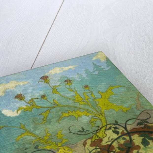 Thistles and Foxglove; Chardons et Digitales, 1899 by Paul Ranson