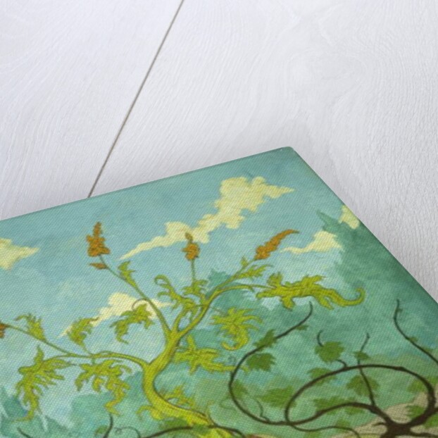 Goldenrod and Mauve Irises; Jaunes et Iris Mauves, 1899 by Paul Ranson