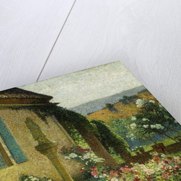 The Artist's Garden; le Jardin de l'Artiste by Henri Jean Guillaume Martin