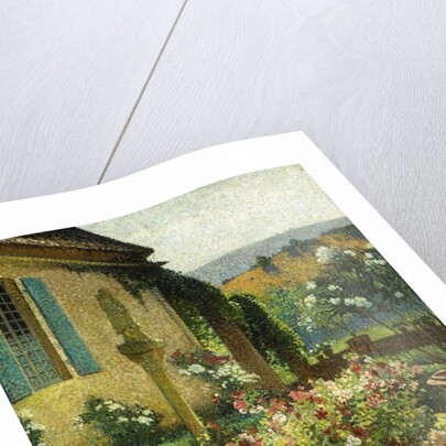 The Artist's Garden; le Jardin de l'Artiste by Henri Jean Guillaume Martin