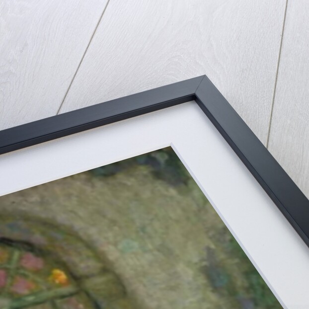 Glass Door onto the Garden; Porte Vitree sur le Jardin by Henri Eugene Augustin Le Sidaner