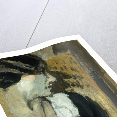 Profile of a Woman; Profil de Femme by Edouard Vuillard