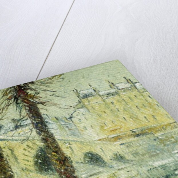 The Pont Marie in the Snow; Le Pont Marie, Effet de Neige, c.1926 by Gustave Loiseau