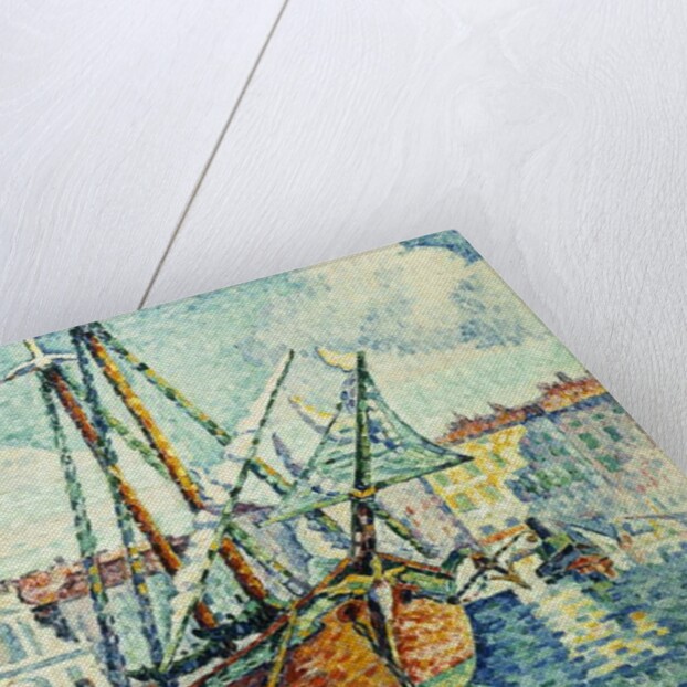 The Port of St. Tropez; Le Port de St. Tropez, 1923 by Paul Signac