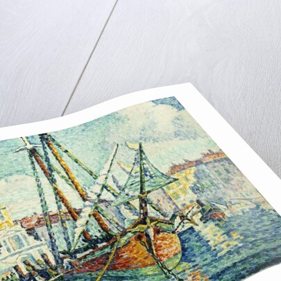 The Port of St. Tropez; Le Port de St. Tropez, 1923 by Paul Signac