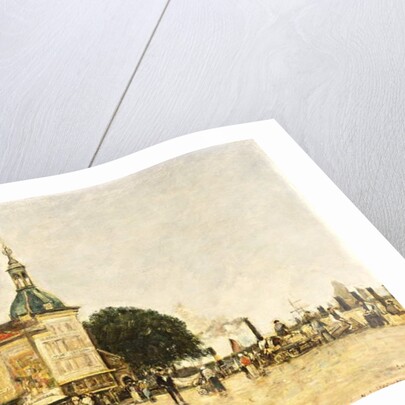 Dordrecht, La Ville, 1884 by Eugene Louis Boudin