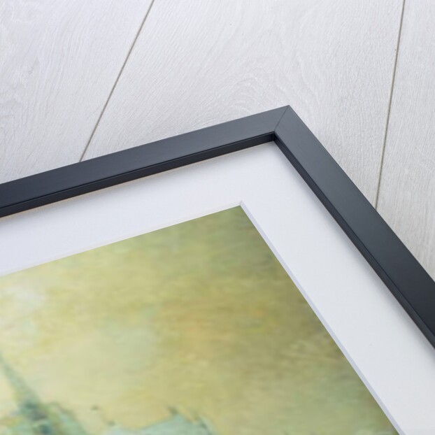 View of Notre Dame, Paris by Albert-Charles Lebourg