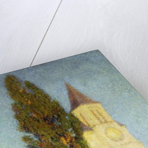 Labastide du Vert Church; Eglise de Labastide du Vert by Henri Jean Guillaume Martin