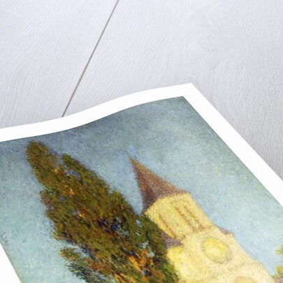 Labastide du Vert Church; Eglise de Labastide du Vert by Henri Jean Guillaume Martin