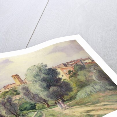 Two Women in the Countryside; Deux Femmes a la Campagne by Henri Lebasque