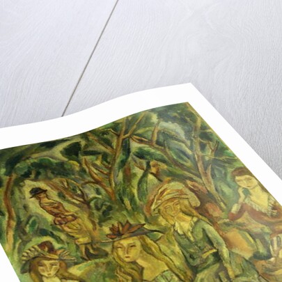 Women in the Park; Femmes dans le Parc, 1917 by Jules Pascin