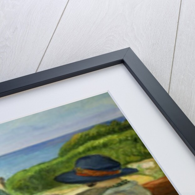 Two Young Women on a Terrace by the Sea; Deux Jeunes Filles sur une Terrasse en Face la Mer, 1922 by Henri Lebasque