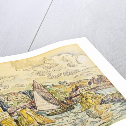 La Phare a Lezardrieux, 1927 by Paul Signac