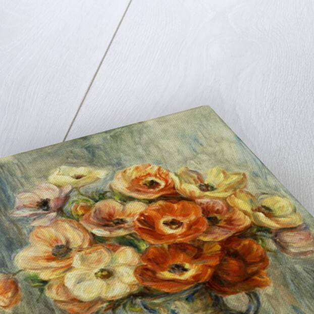 Vase d'Anemones, by Pierre Auguste Renoir