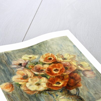 Vase d'Anemones, by Pierre Auguste Renoir
