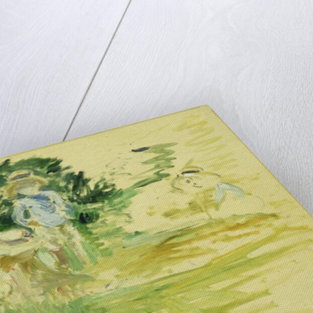 Children by the Side of a Lake; Enfants au Bord du Lac, 1894 by Berthe Morisot