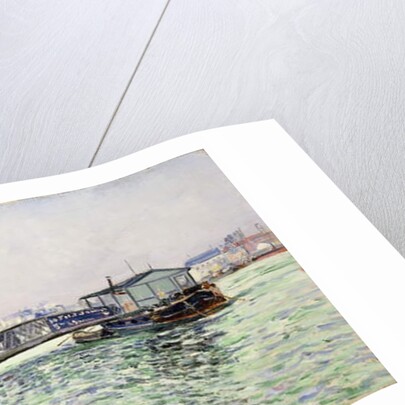 La Seine au Jardin des Plantes, 1884 by Paul Signac