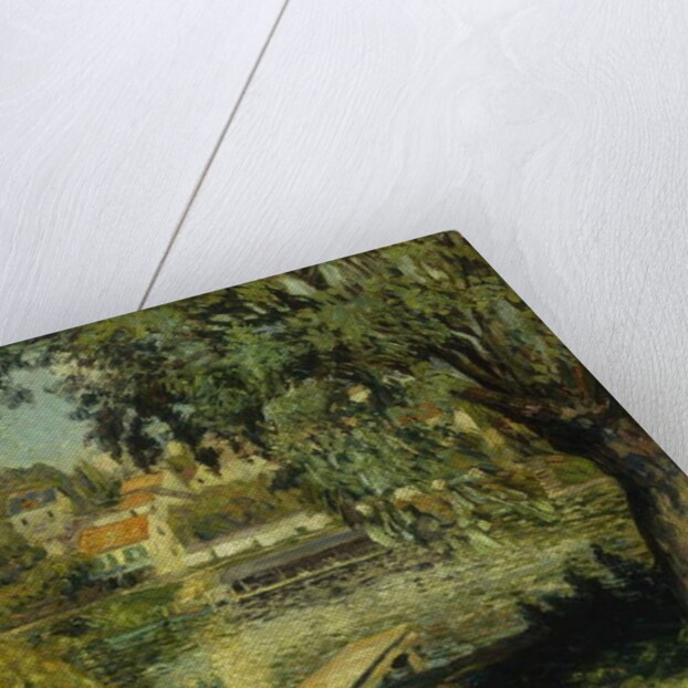 Village on the Banks of the River; Village au Bord de la Riviere, c.1900 by Henri Lebasque