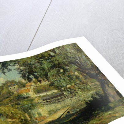 Village on the Banks of the River; Village au Bord de la Riviere, c.1900 by Henri Lebasque