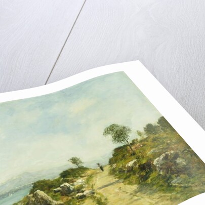 The Road, Antibes; Antibes, la Route, 1893 by Eugene Louis Boudin