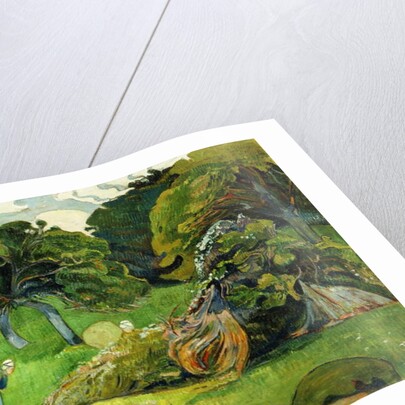 The Two Washerwomen; Les Deux Lavandieres, c. 1892 by Paul Serusier