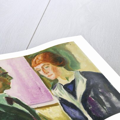 Farewell; Abschied, c.1912 by Edvard Munch