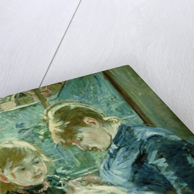 The Dressmaking Lesson; Le Lecon de Couture, 1884 by Berthe Morisot