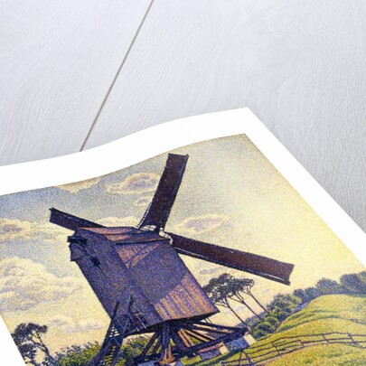 Windmill in Flanders; Moulin en Flandre, 1894 by Theo van Rysselberghe