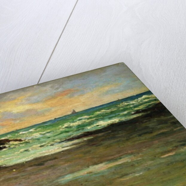 A corner of the Beach at Concarneau; Un Coin de Plage a Concarneau, 1887 by Claude Emile Schuffenecker