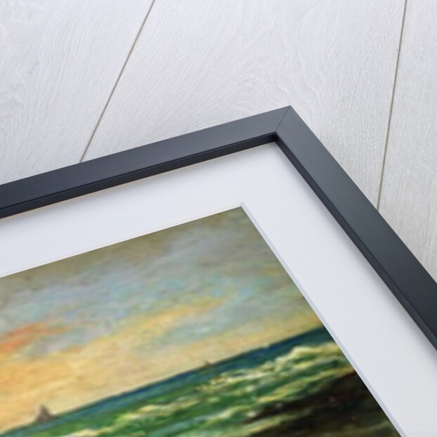 A corner of the Beach at Concarneau; Un Coin de Plage a Concarneau, 1887 by Claude Emile Schuffenecker