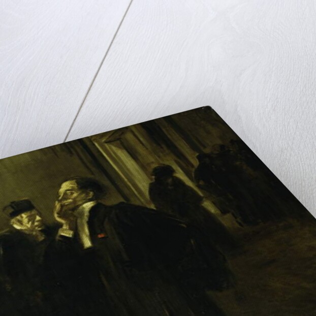 Palace Corridor Scene; Scene de Couloir au Palais, c.1905 by Jean Louis Forain