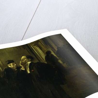 Palace Corridor Scene; Scene de Couloir au Palais, c.1905 by Jean Louis Forain