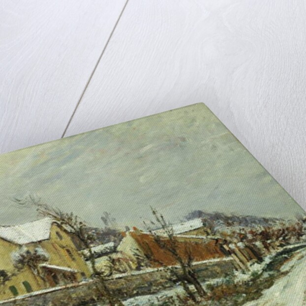 Village in the Snow; Village dans la Neige, 1911 by Gustave Loiseau